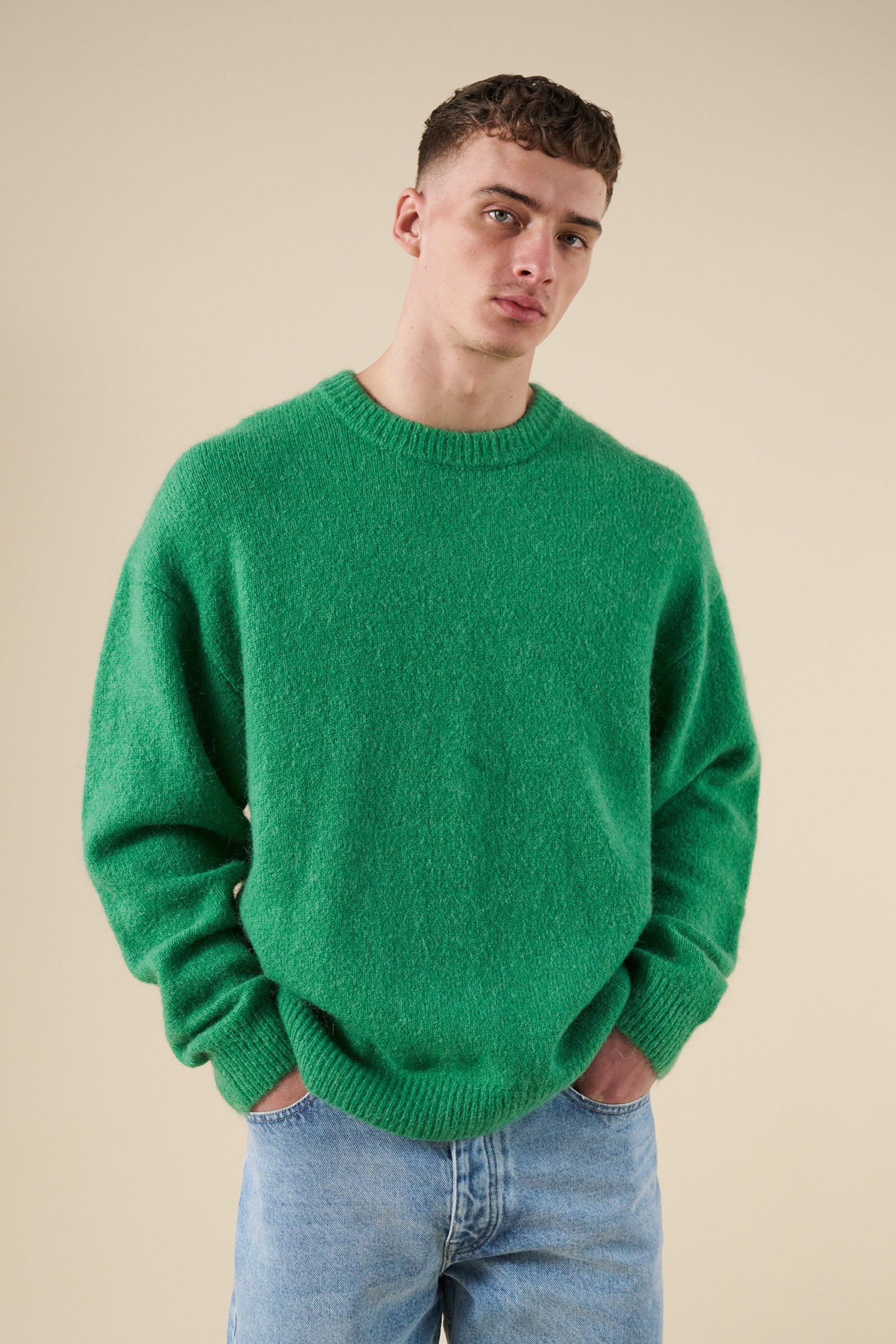 BAXTER MOHAIR BLEND SWEATER