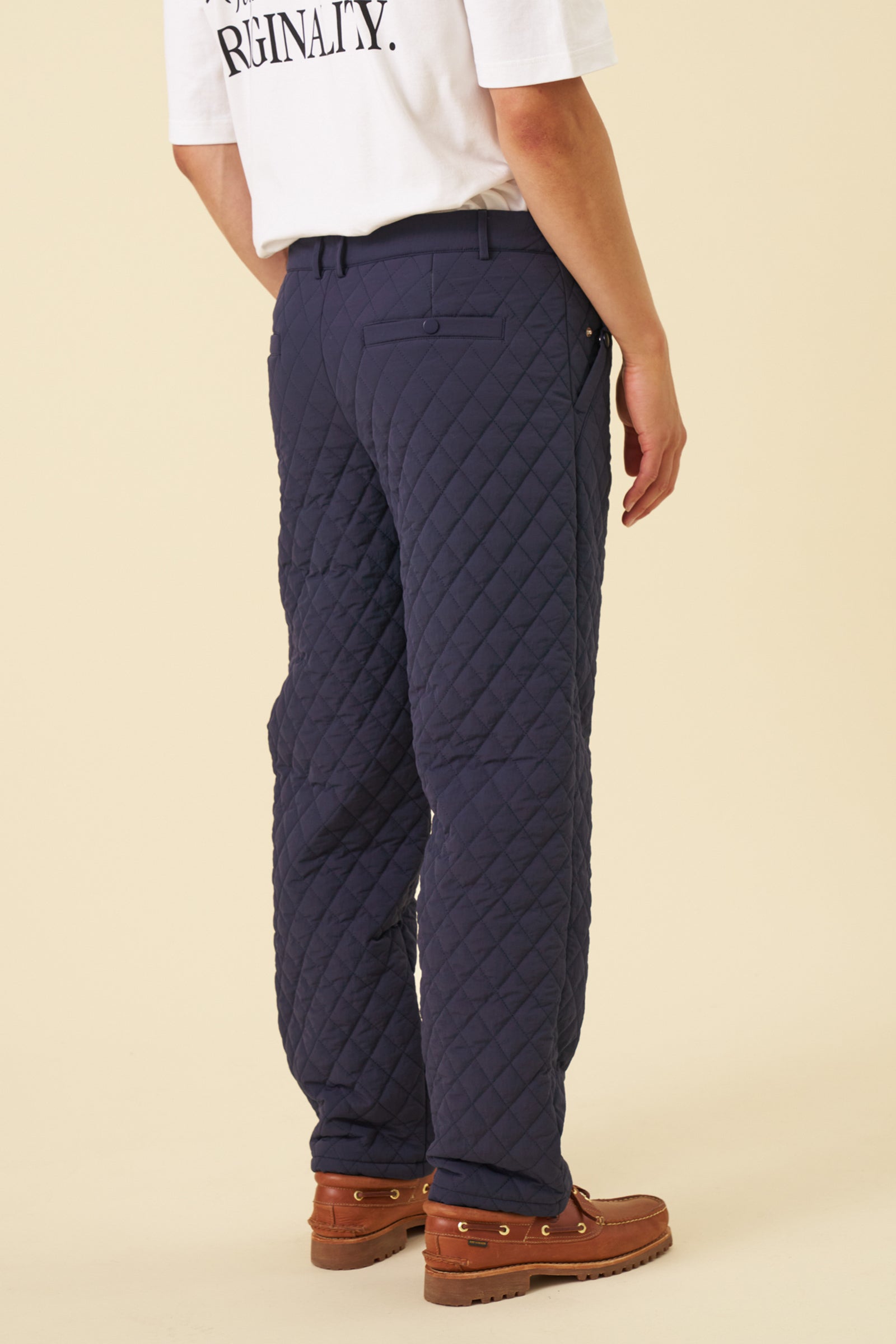 QUILTED TROUSER