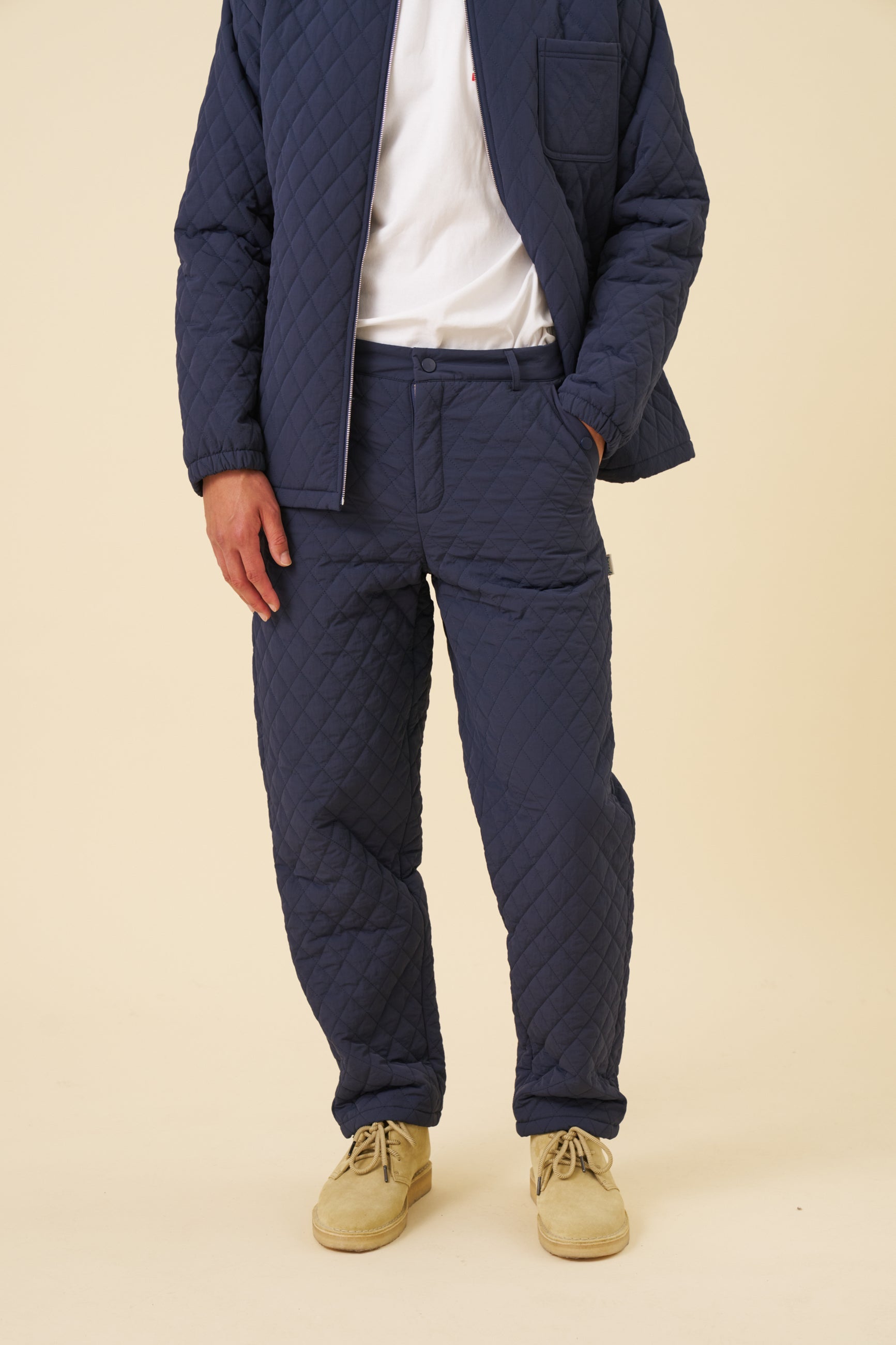 QUILTED TROUSER