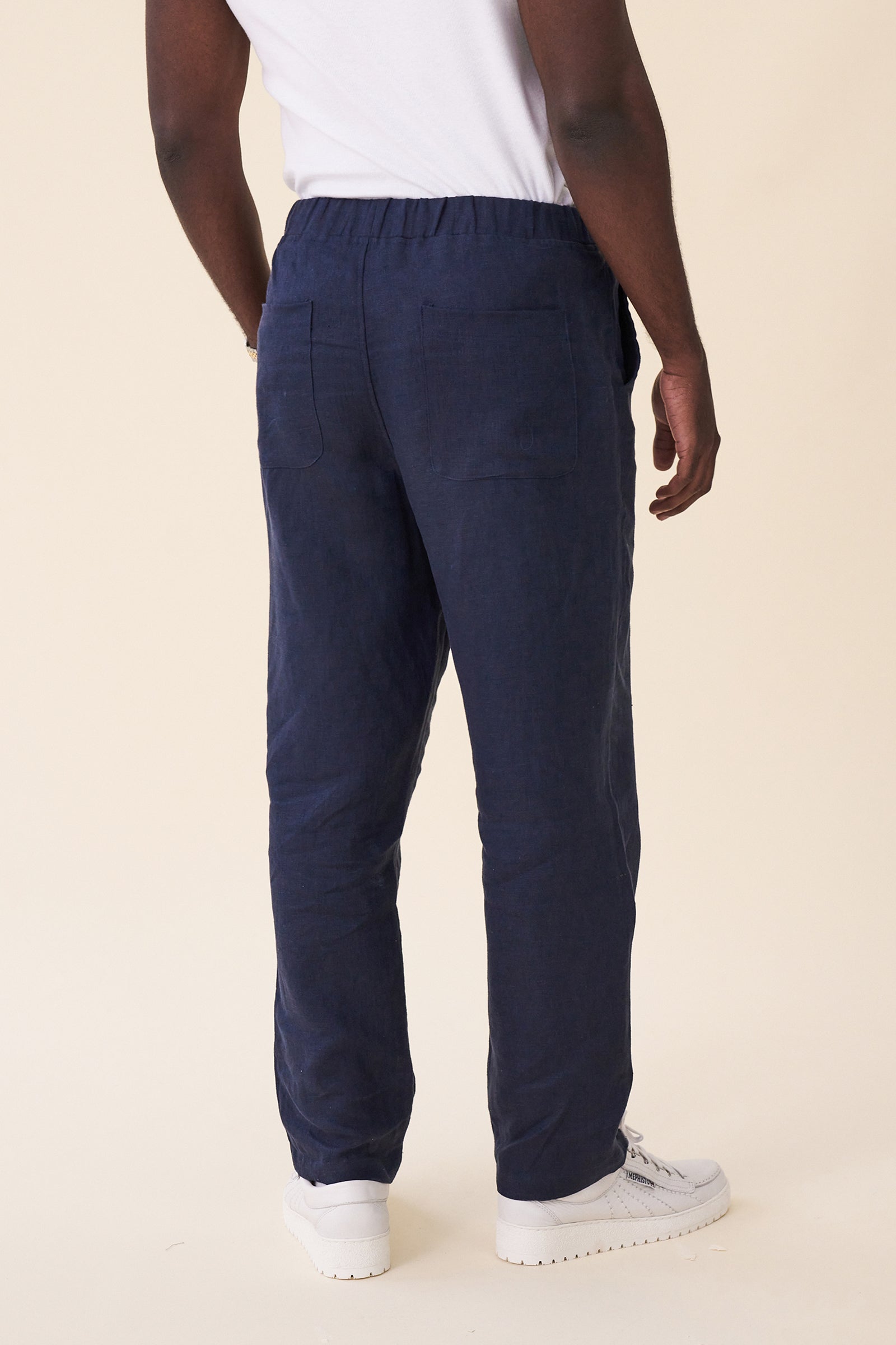 RELAXED LINEN TROUSERS