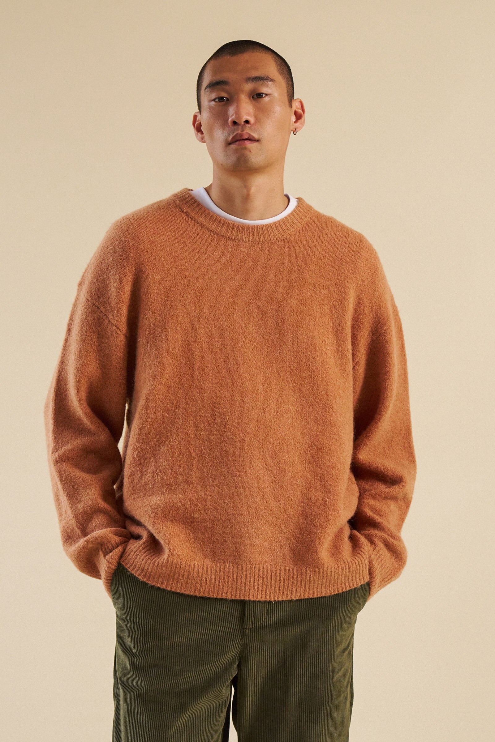 BAXTER MOHAIR BLEND SWEATER