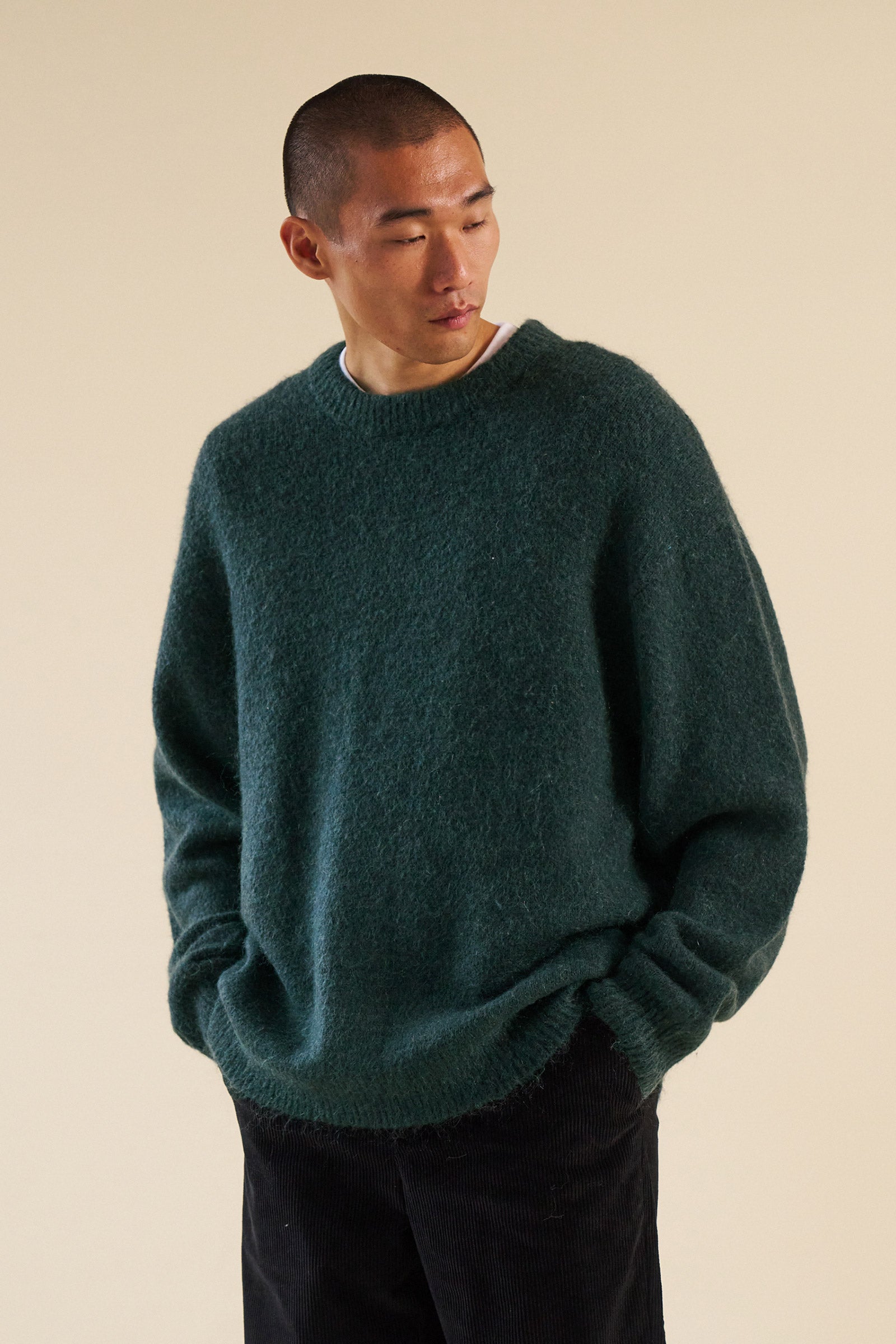 BAXTER MOHAIR BLEND SWEATER