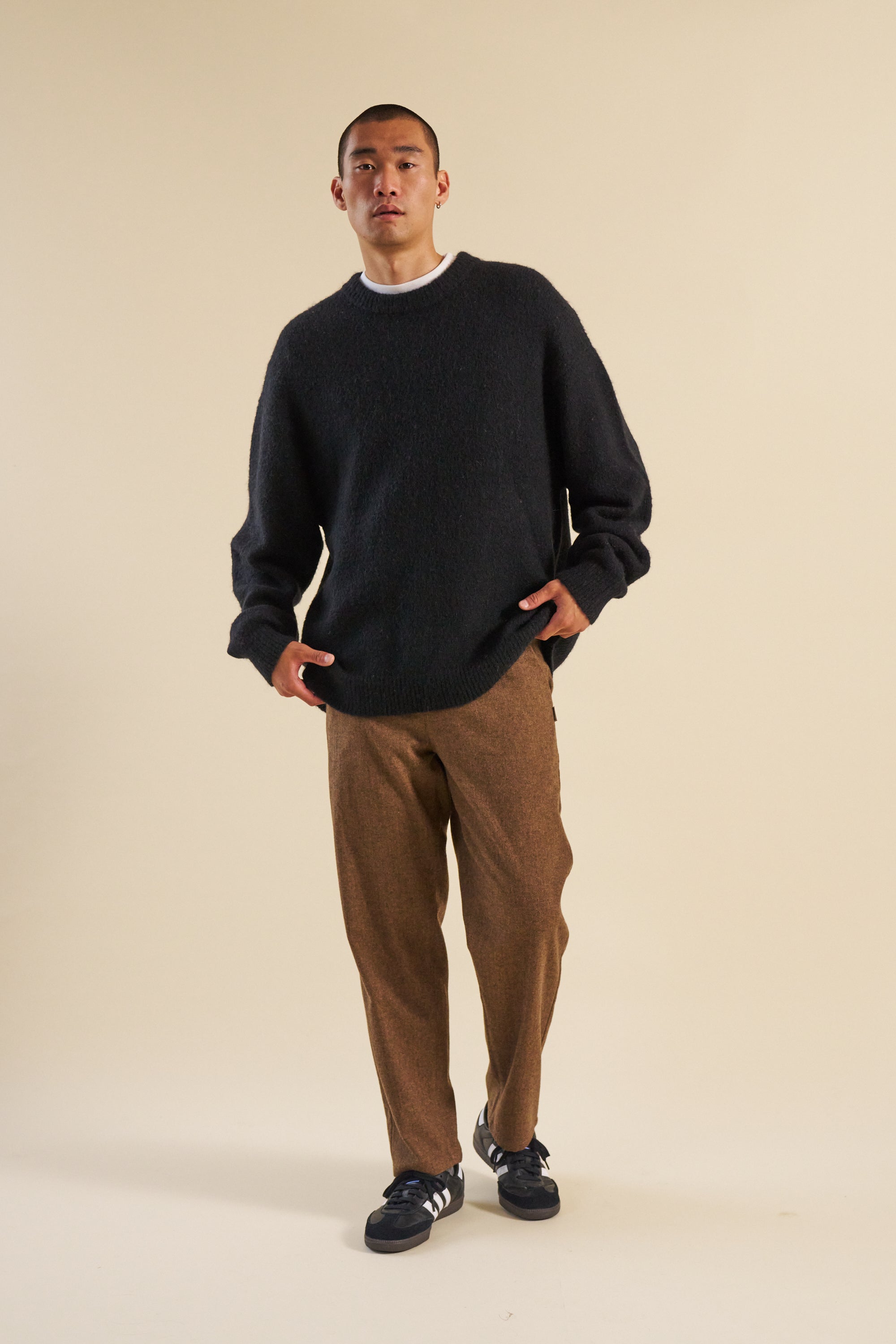 BAXTER MOHAIR BLEND SWEATER