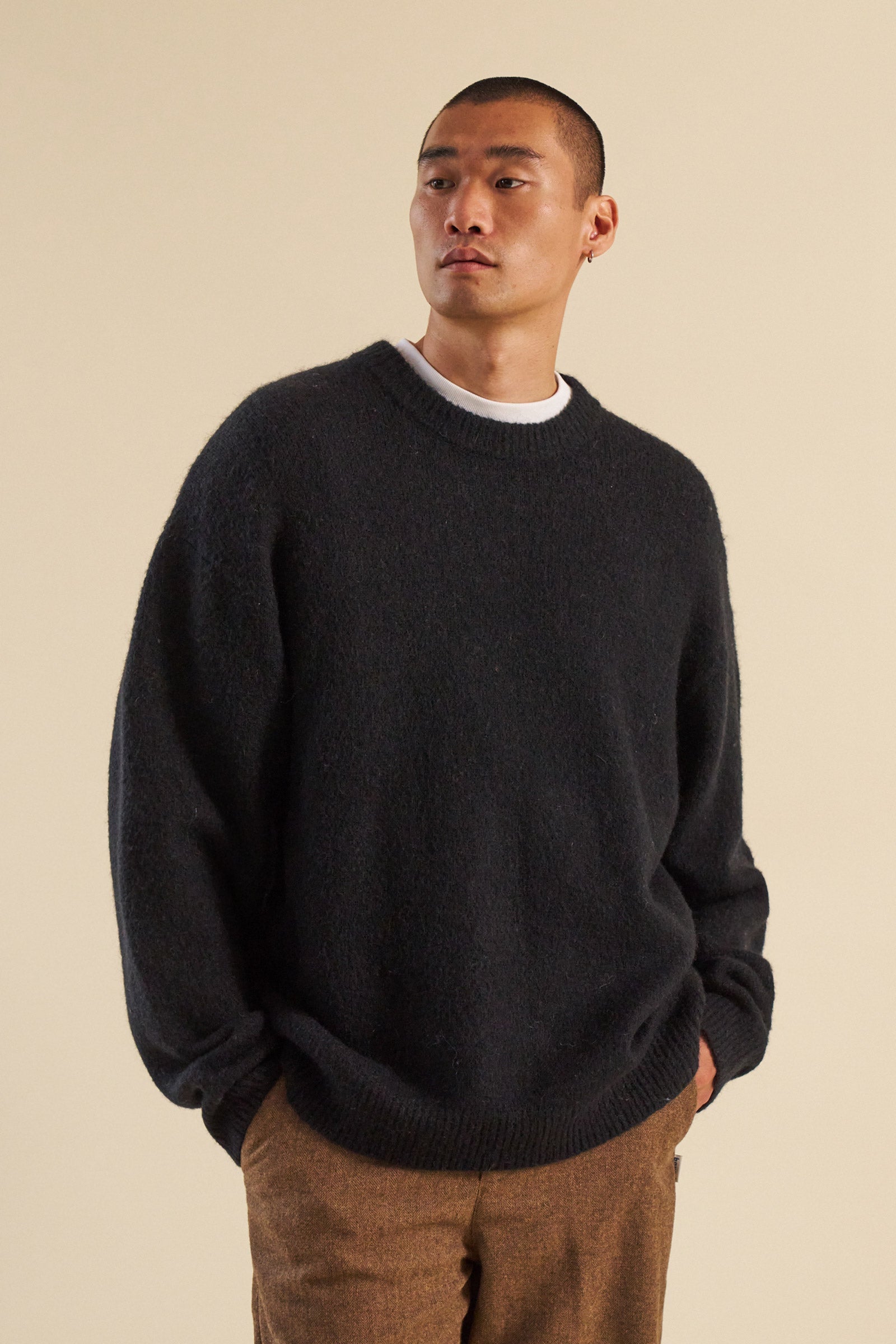 BAXTER MOHAIR BLEND SWEATER