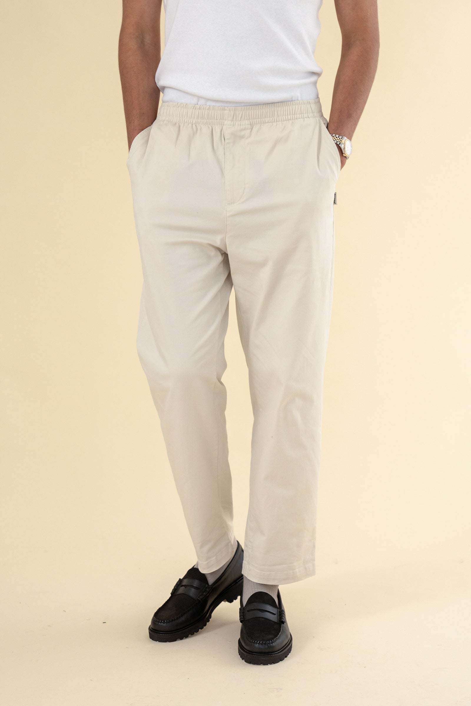 WILLIAM STAPLE COTTON TROUSER