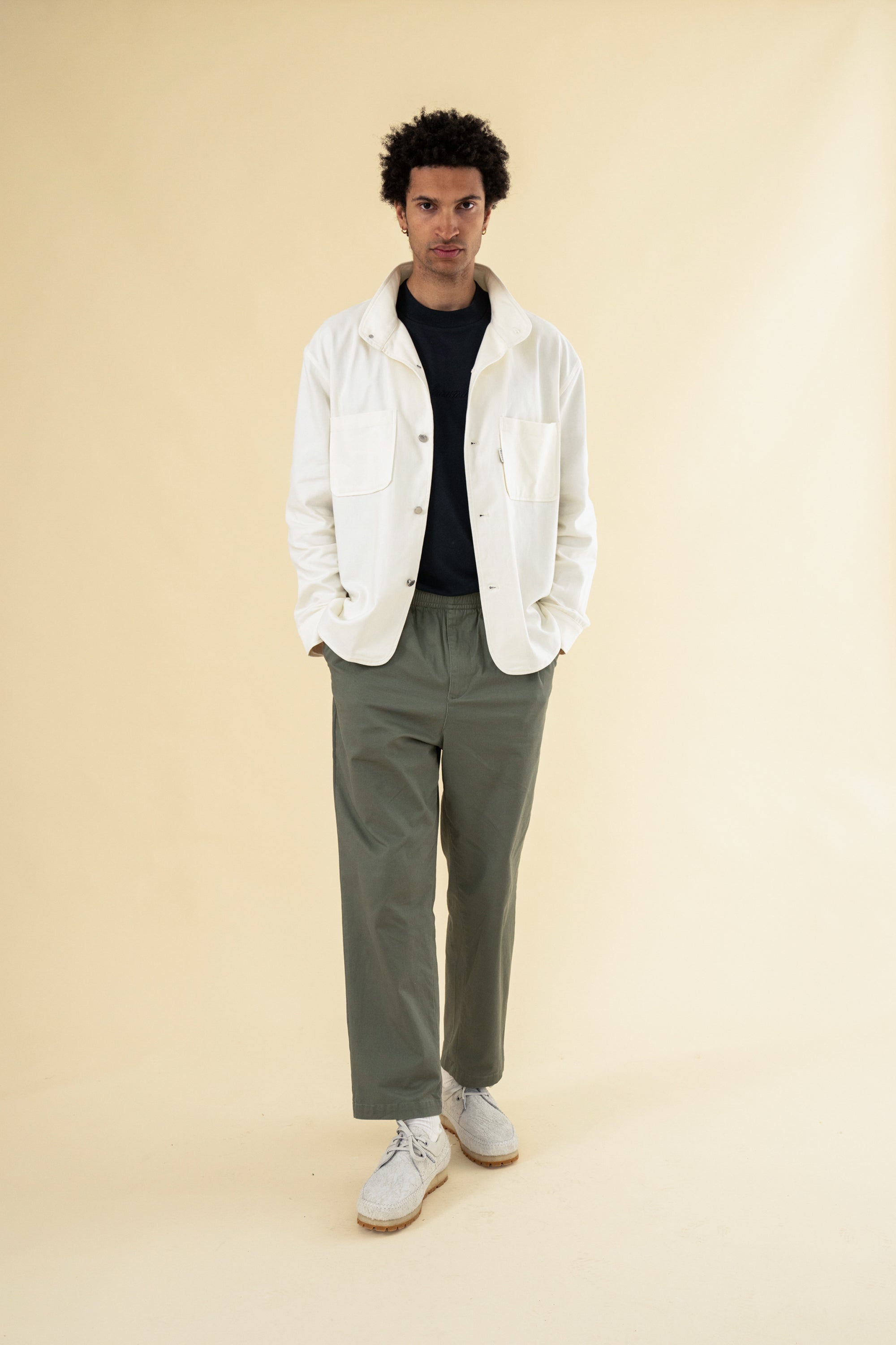 WILLIAM STAPLE COTTON TROUSER