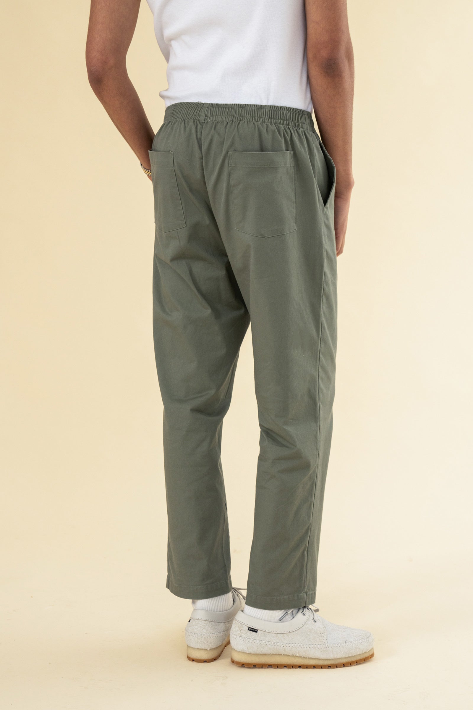 WILLIAM STAPLE COTTON TROUSER