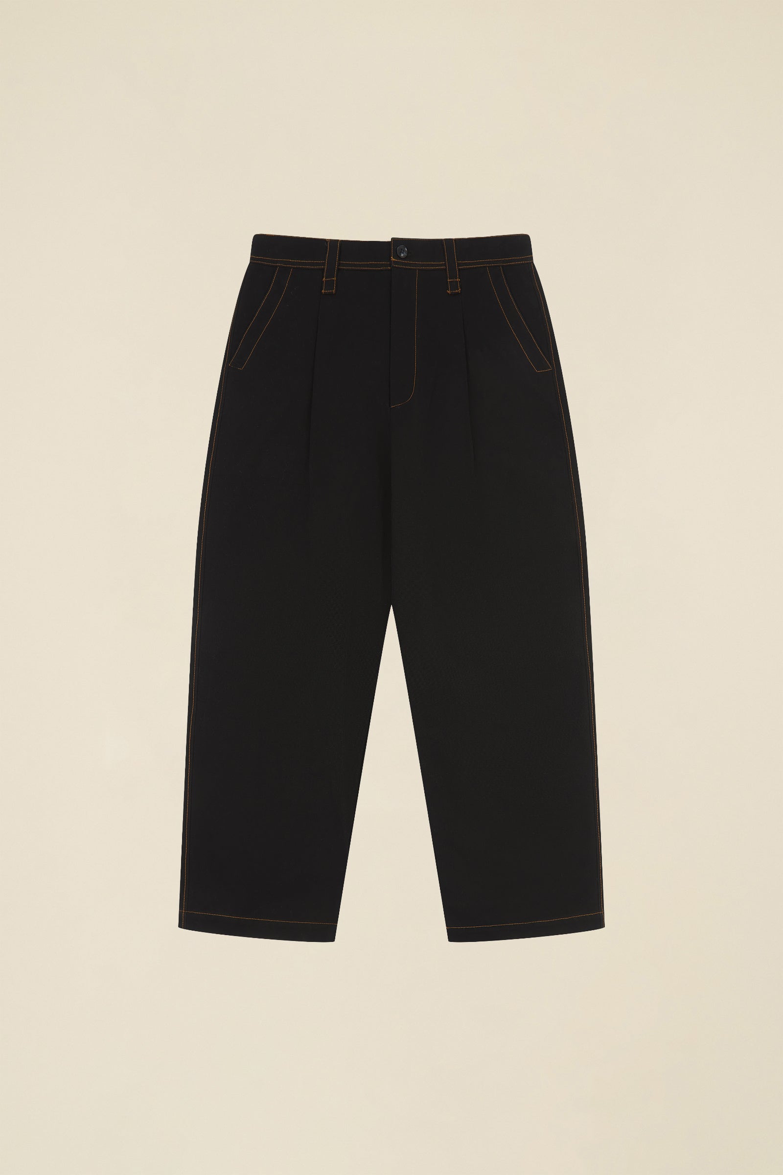 HEAVY CANVAS WORKWEAR TROUSER - NAVY