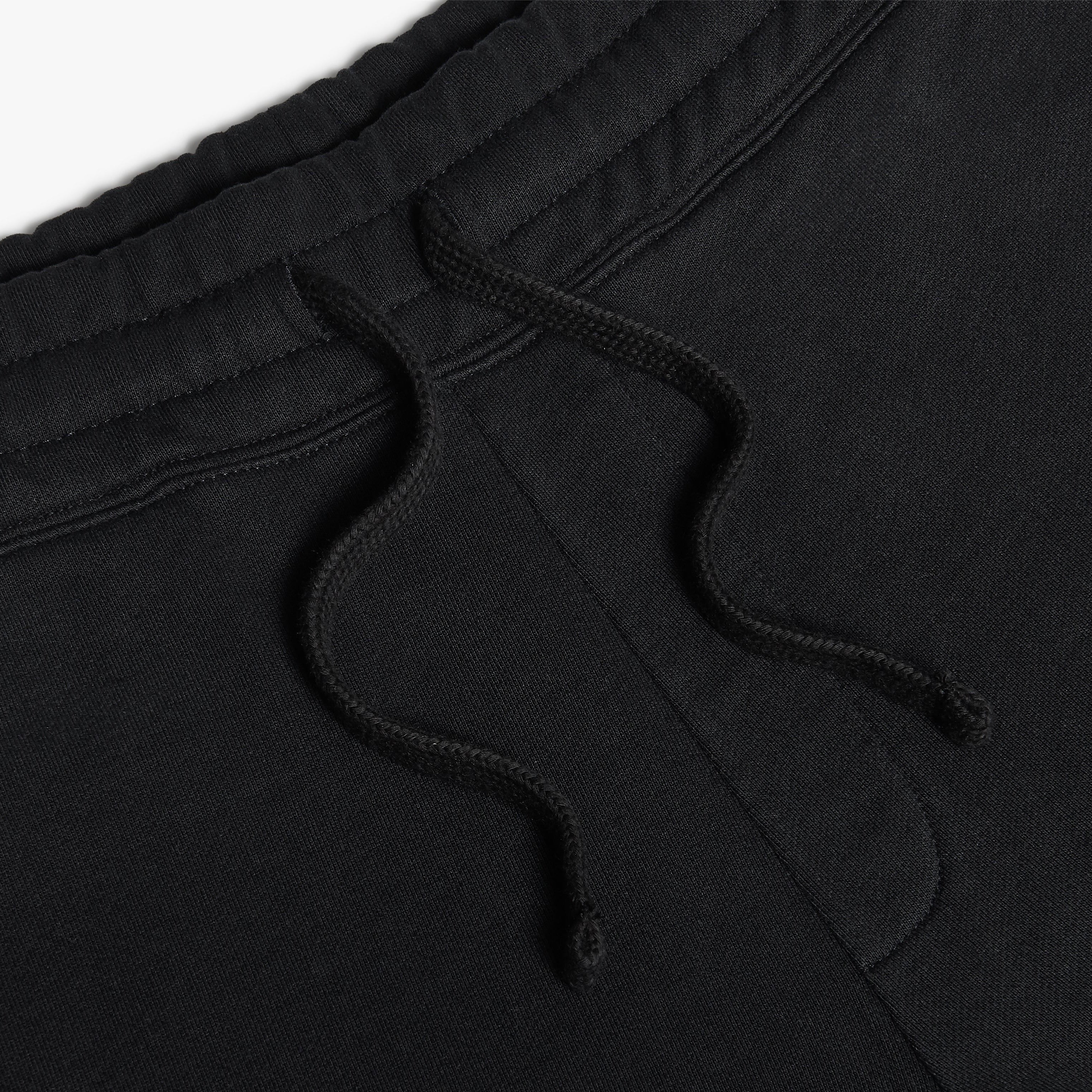 Organic Cotton Fleece Shorts Navy