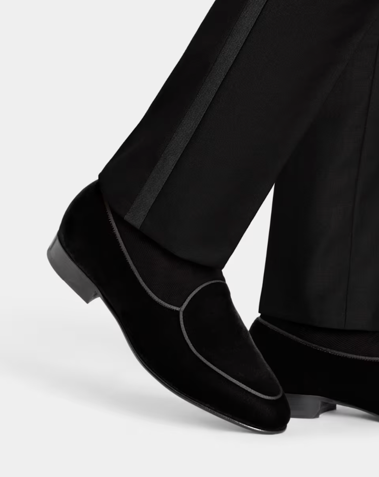 Tuxedo Slip-On