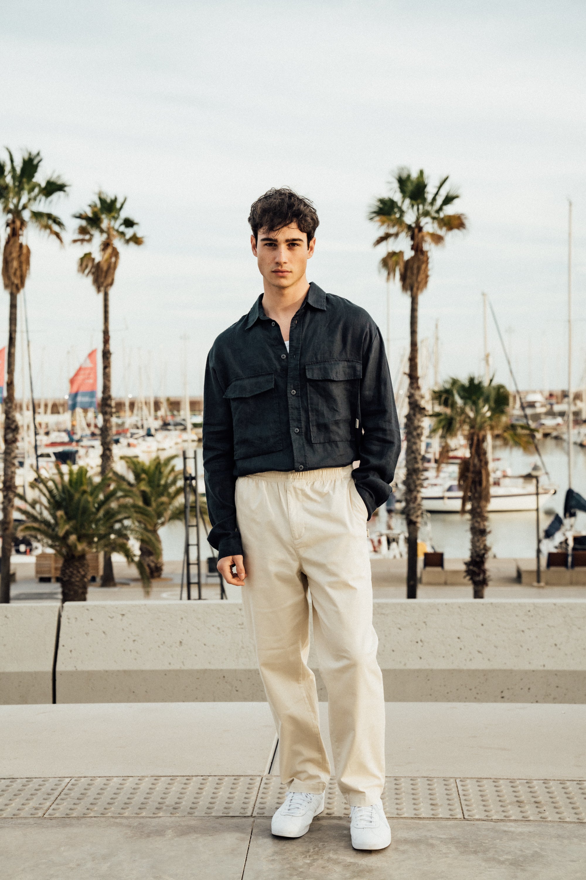 WILLIAM STAPLE COTTON TROUSER