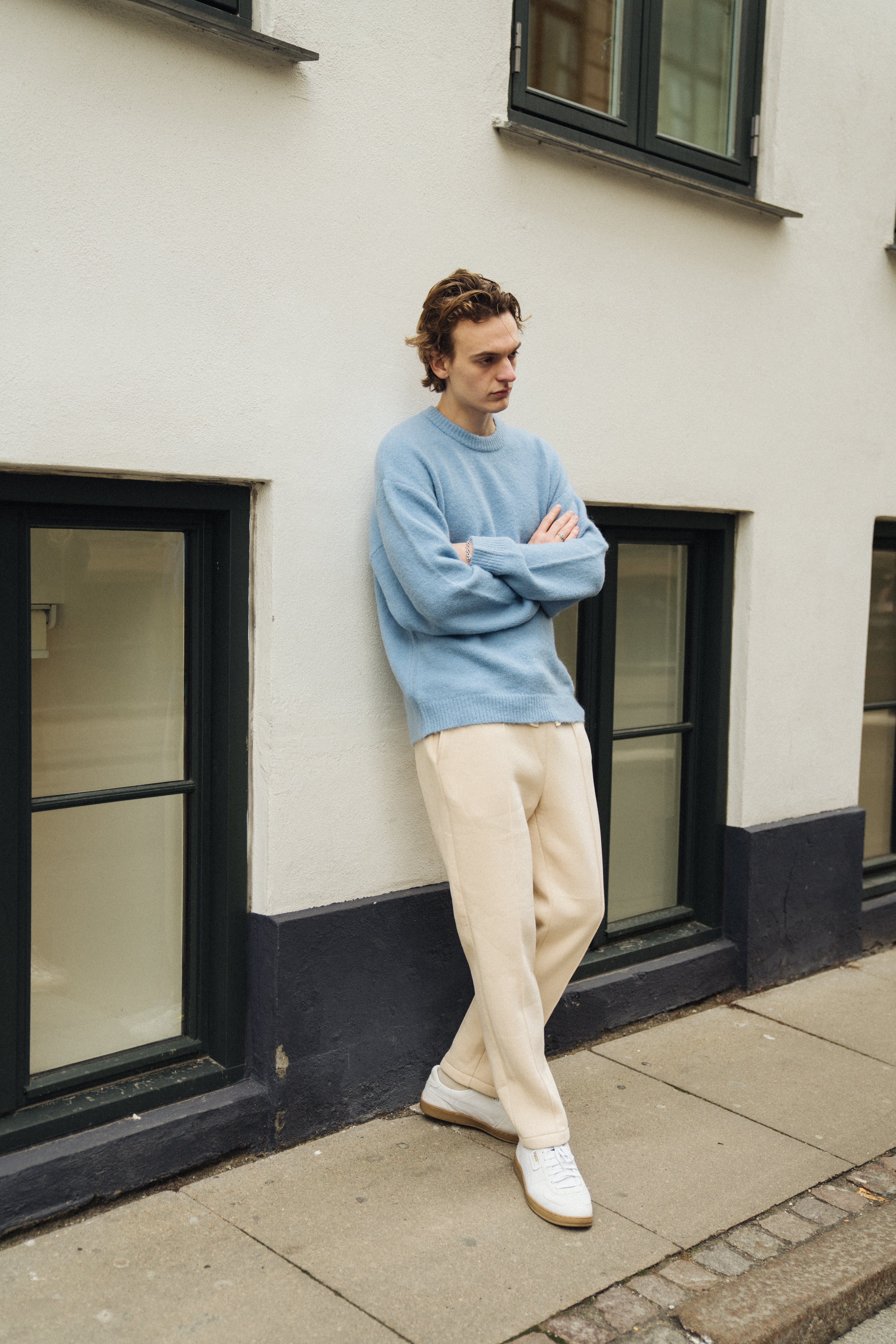 BAXTER MOHAIR BLEND SWEATER