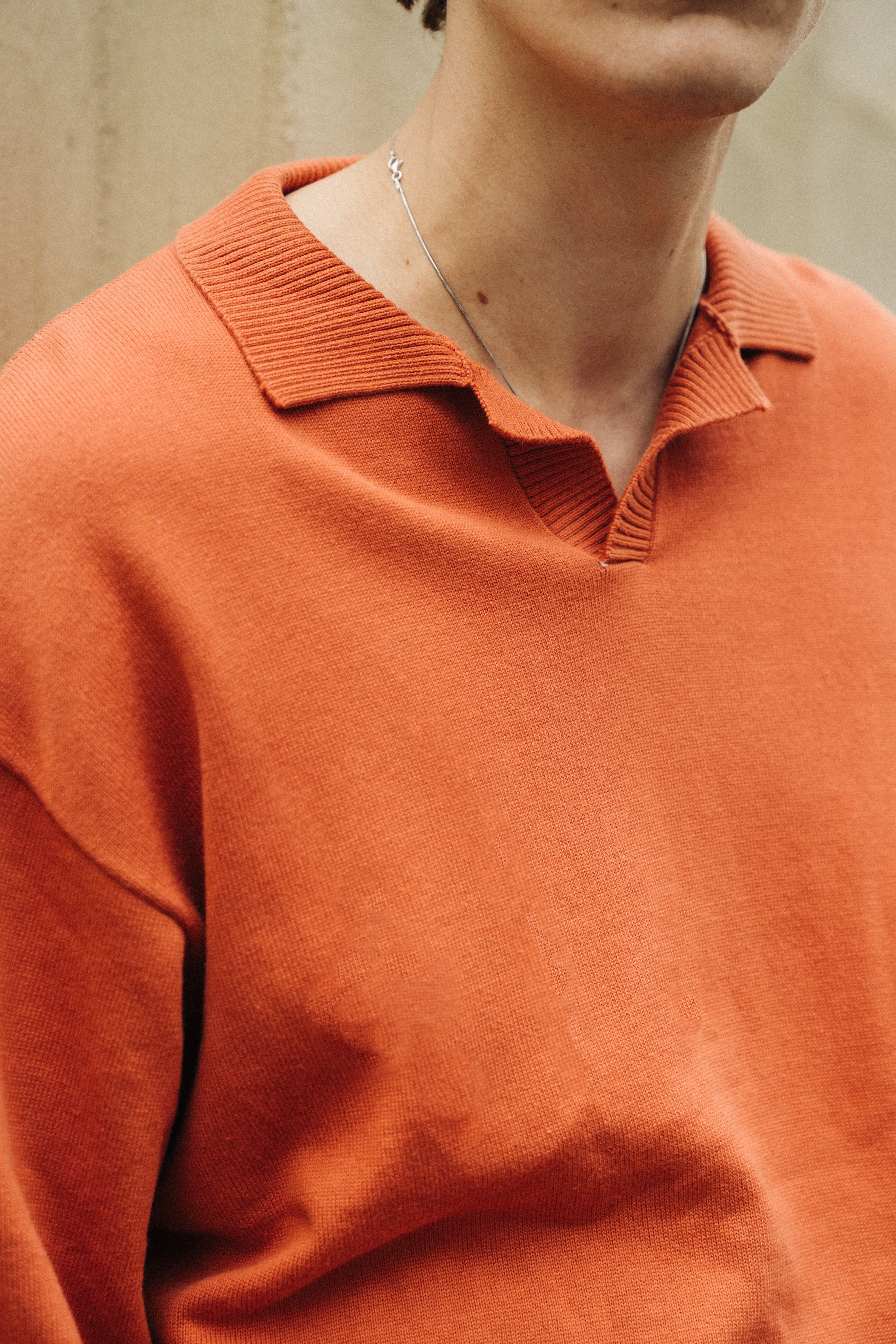 TROPEZ KNIT POLO SWEATER