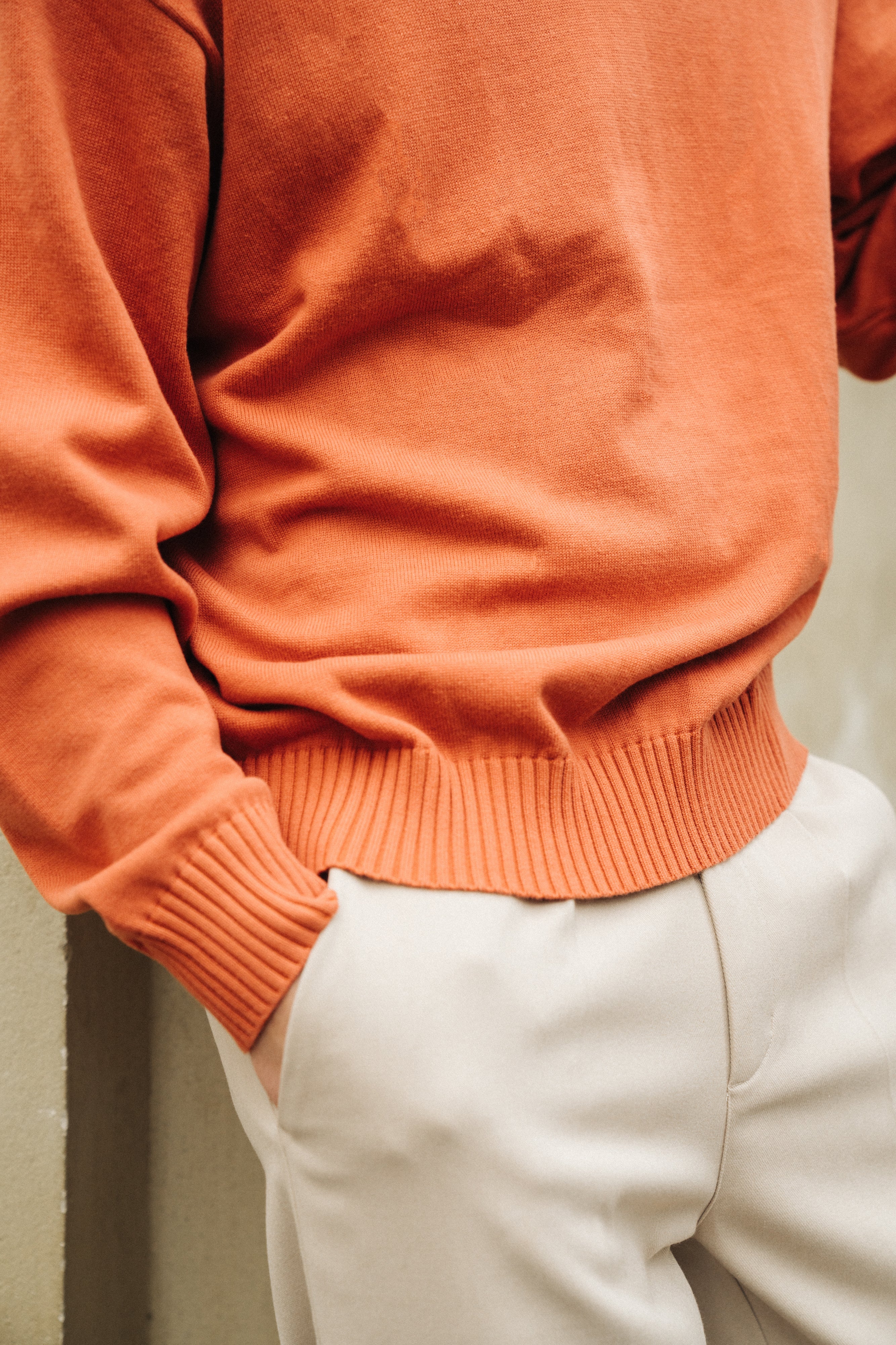 TROPEZ KNIT POLO SWEATER