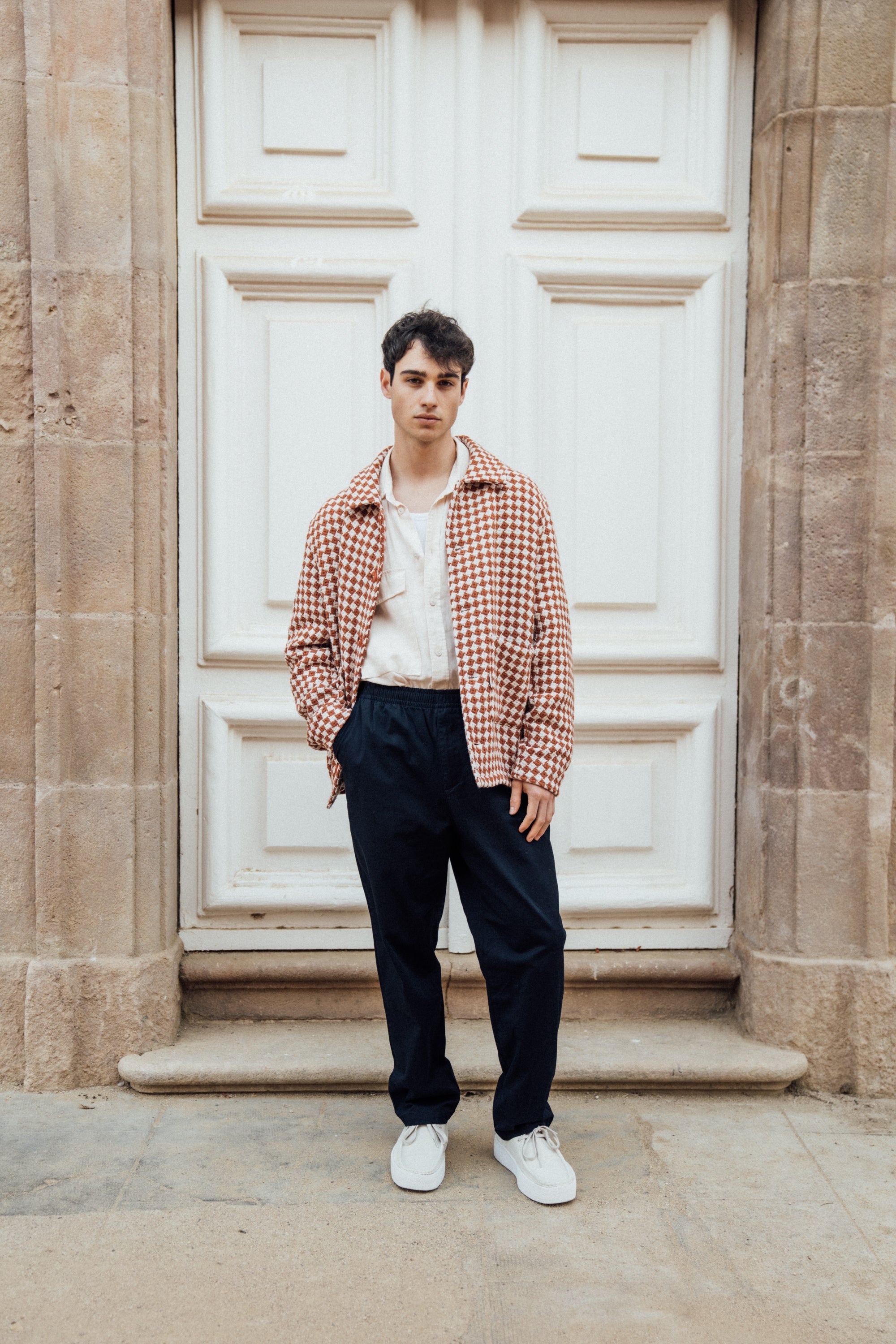 WILLIAM STAPLE COTTON TROUSER