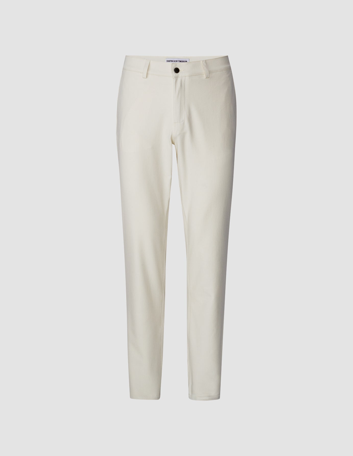 Pants Slim Off White