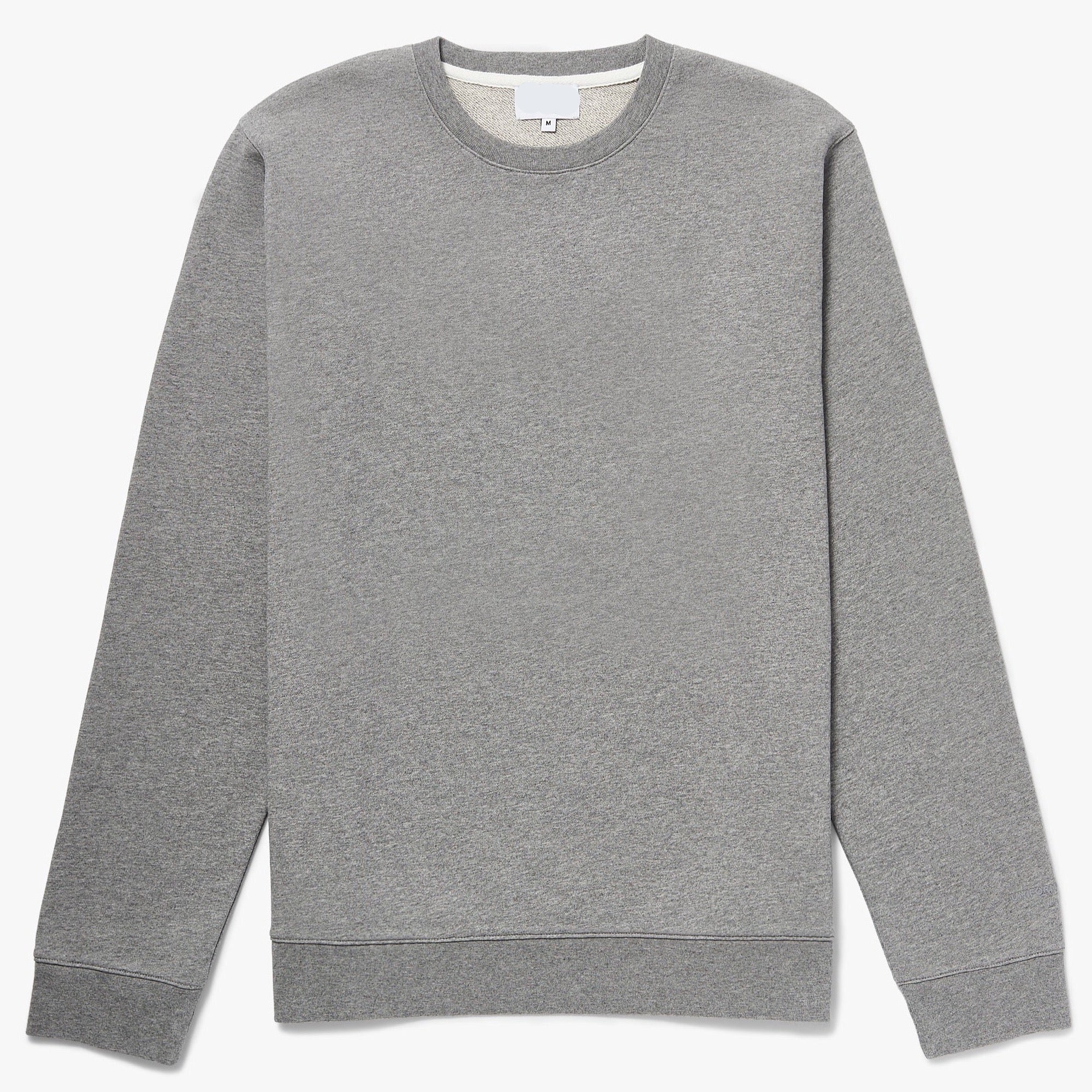 Organic Cotton Fleece Sweatshirt Black