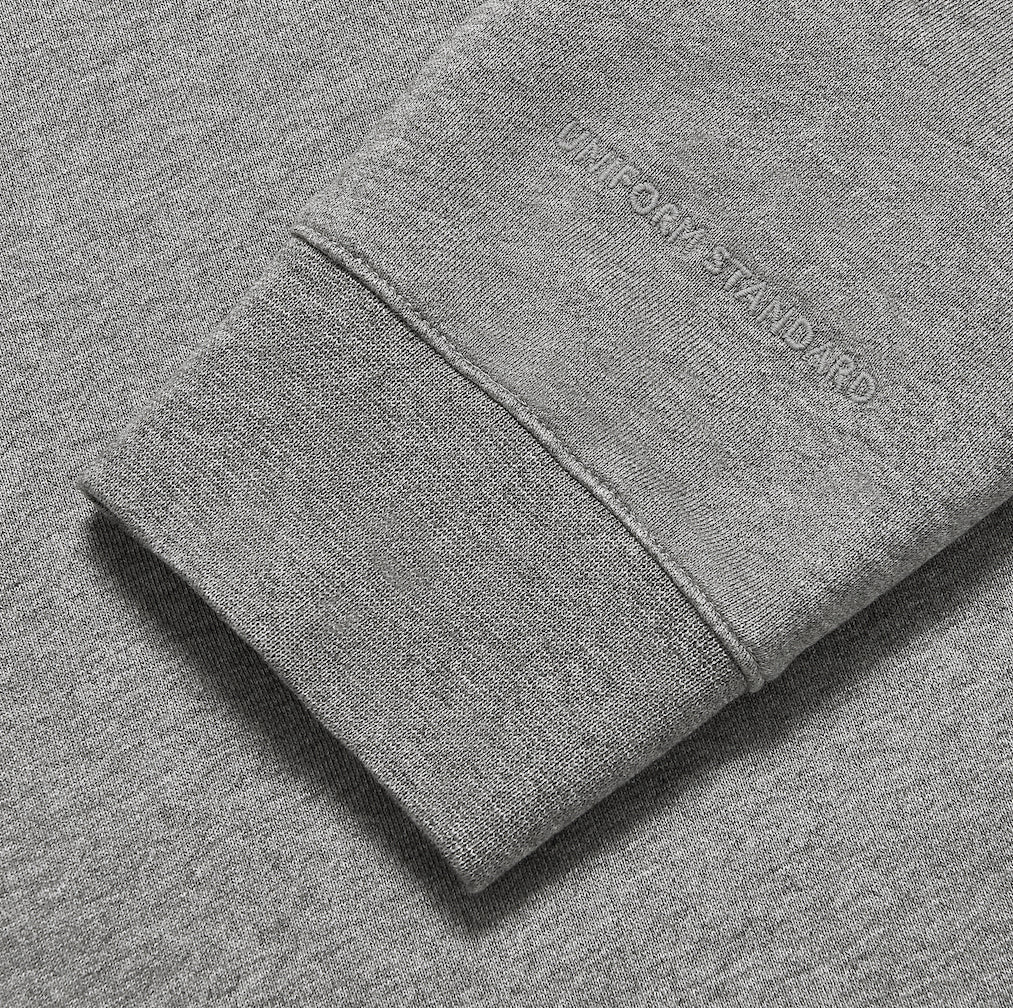 Organic Cotton Fleece Sweatshirt Black