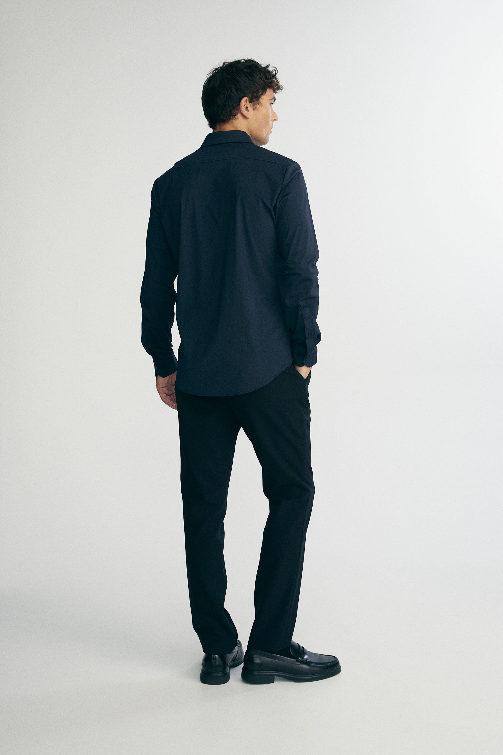 Stretch jersey shirt