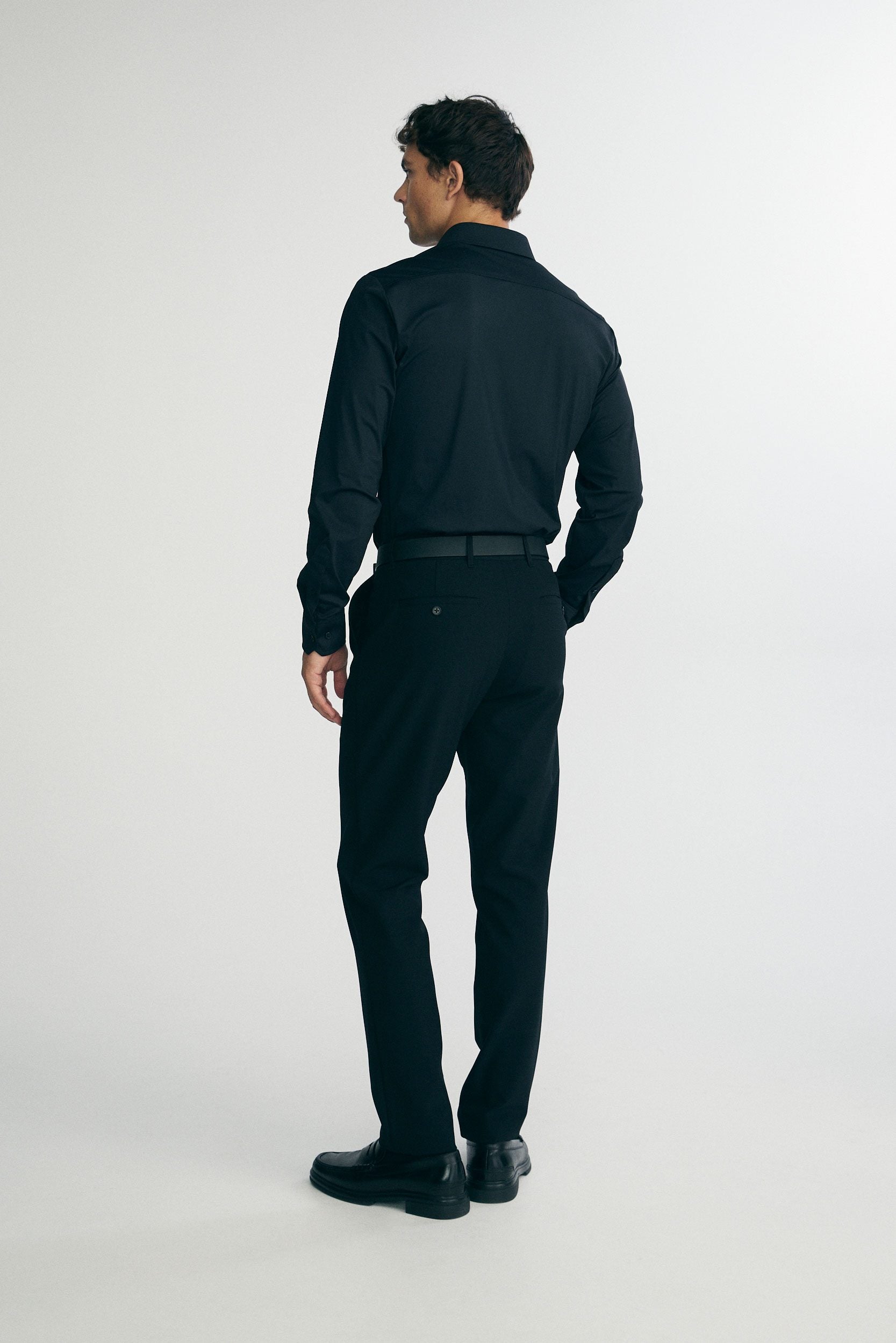 Stretch jersey shirt