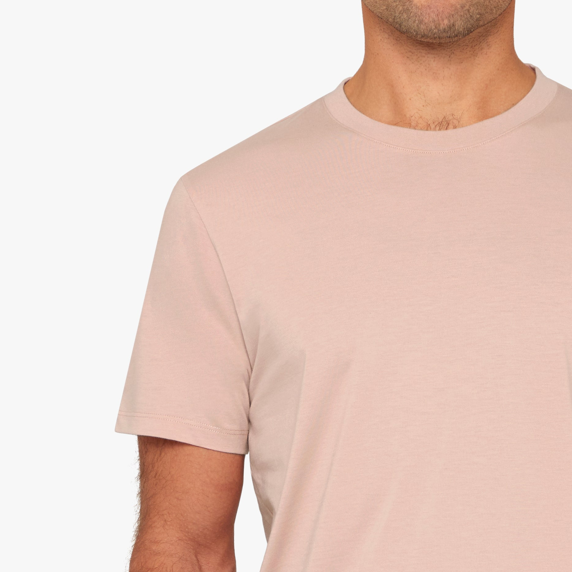 Supima Cotton T-Shirt Steel Mens