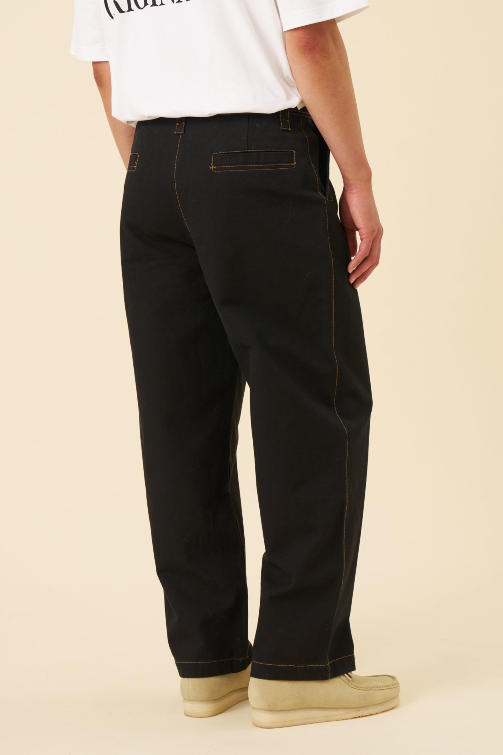 HEAVY CANVAS WORKWEAR TROUSER - NAVY