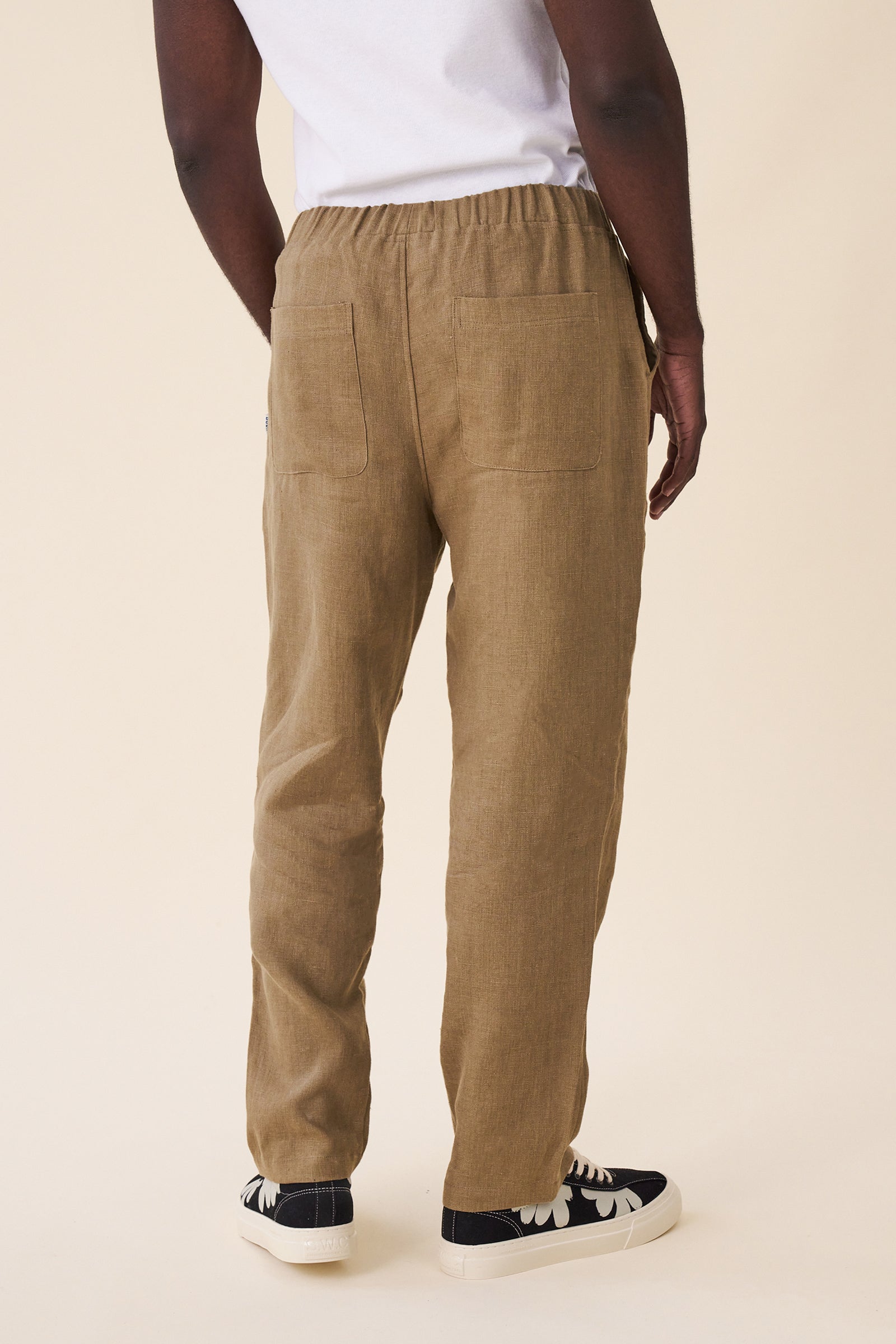 RELAXED LINEN TROUSERS