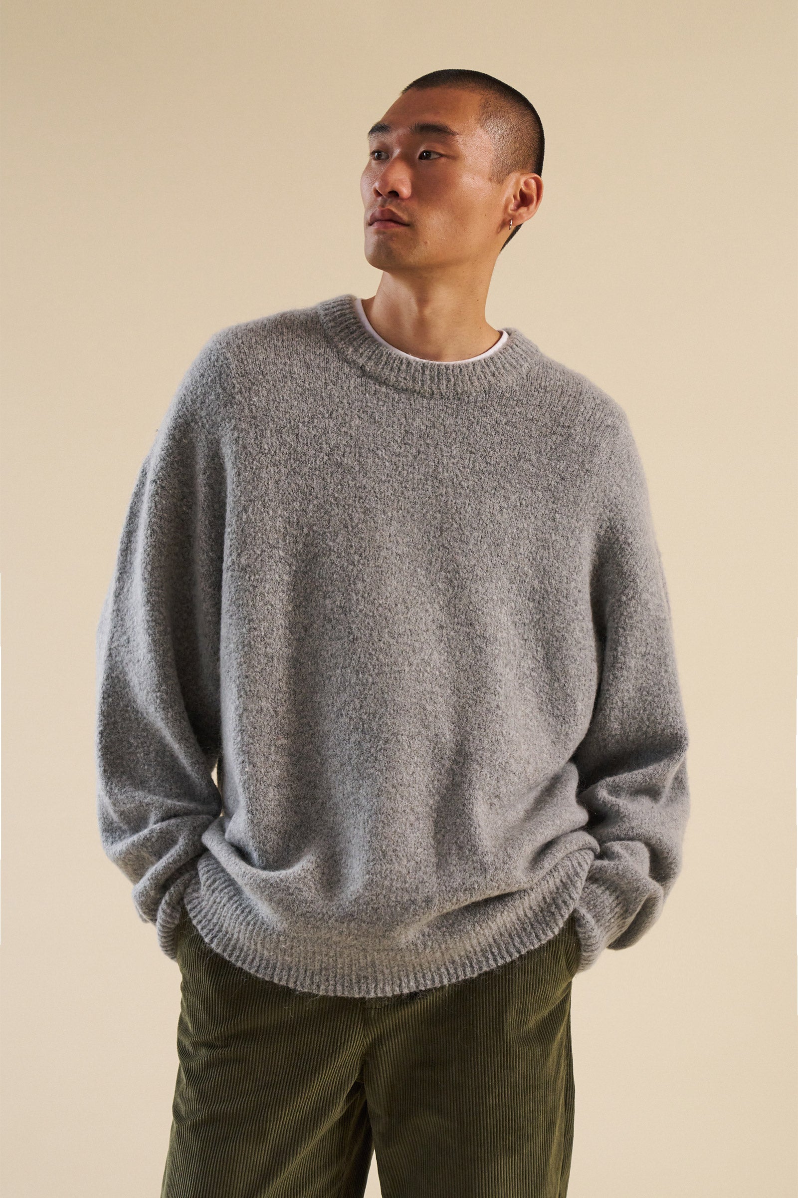 BAXTER MOHAIR BLEND SWEATER