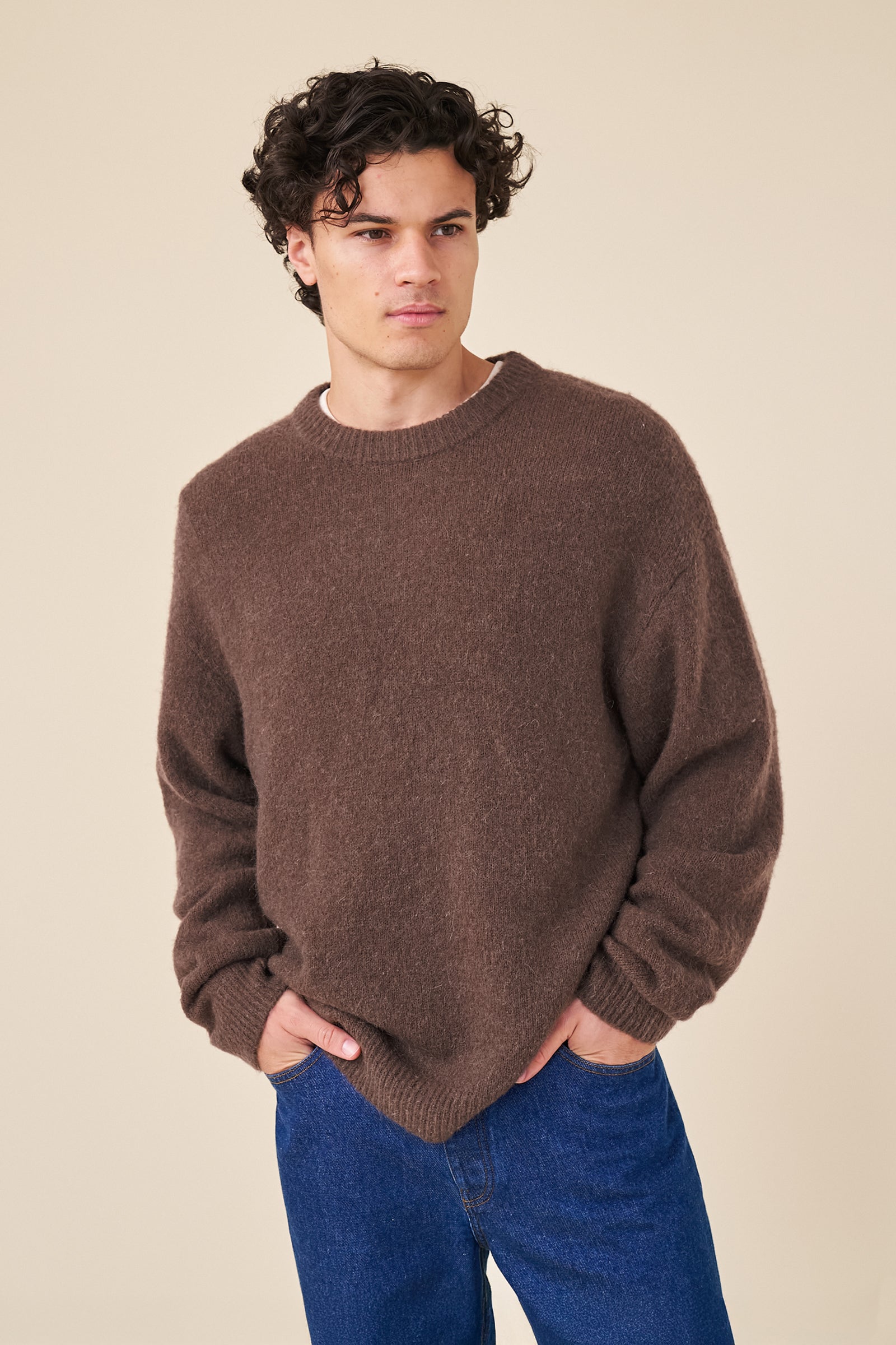 BAXTER MOHAIR BLEND SWEATER