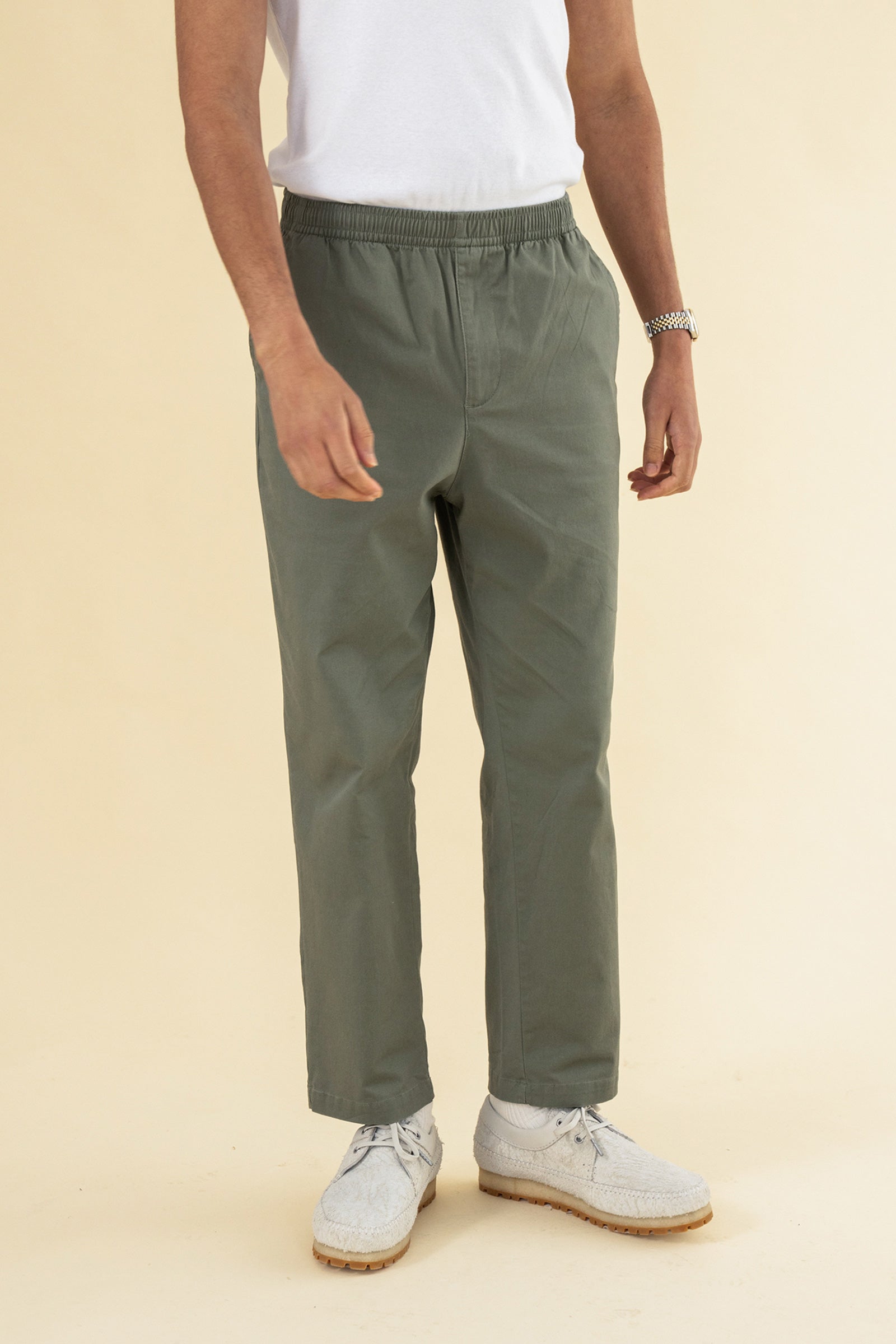 WILLIAM STAPLE COTTON TROUSER