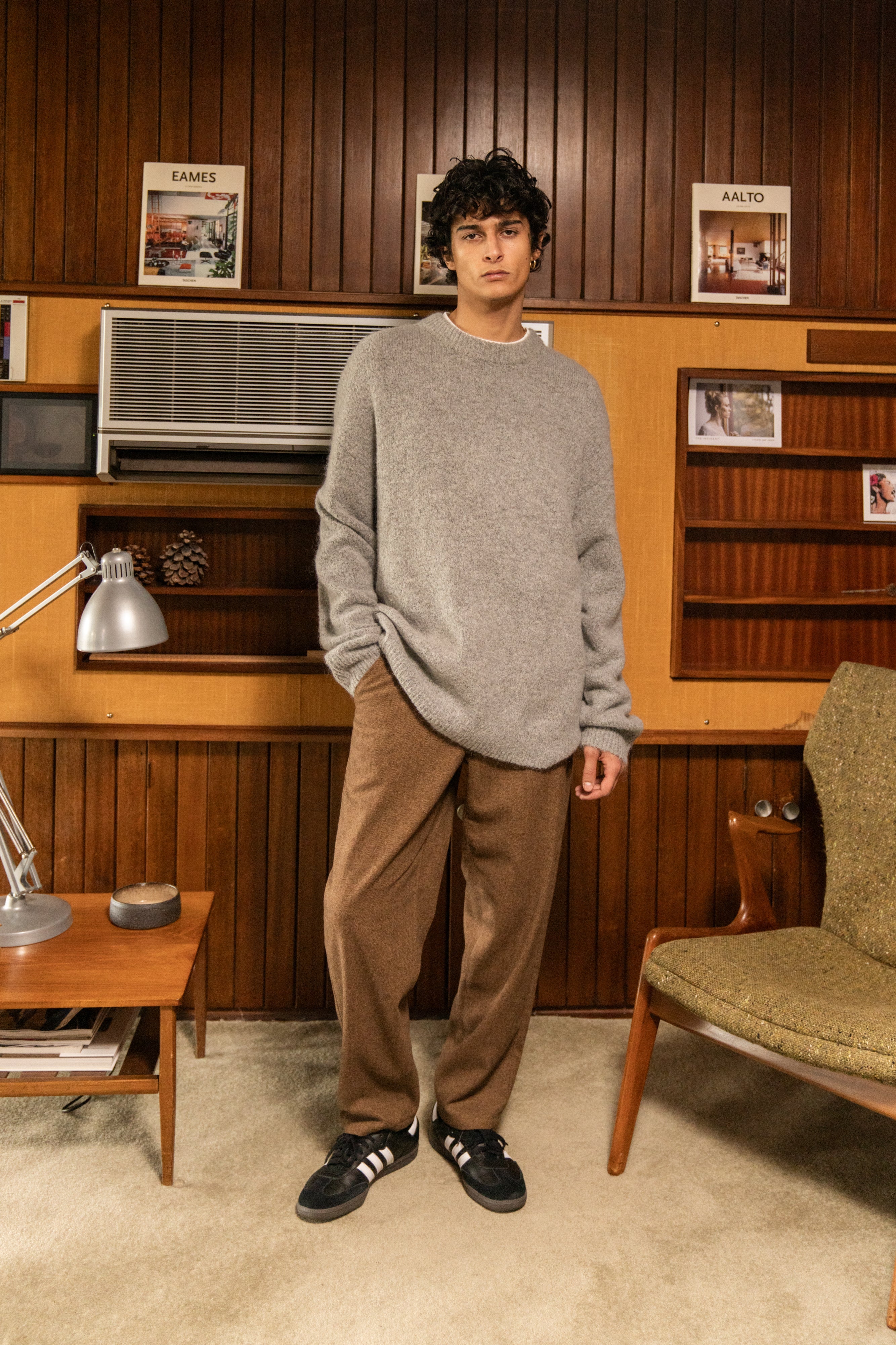 BAXTER MOHAIR BLEND SWEATER