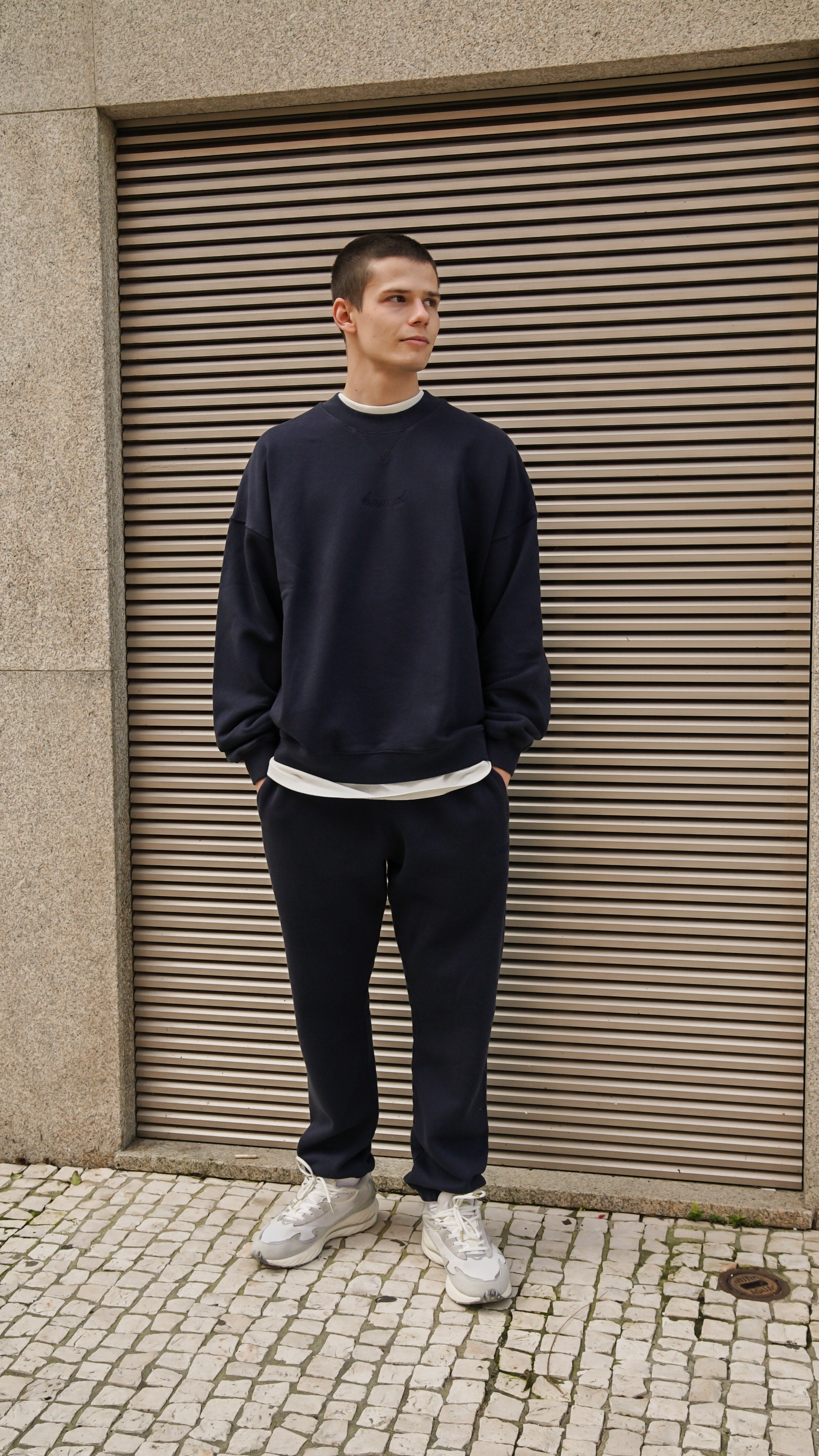 SUSTAIN NAVY JOGGERS