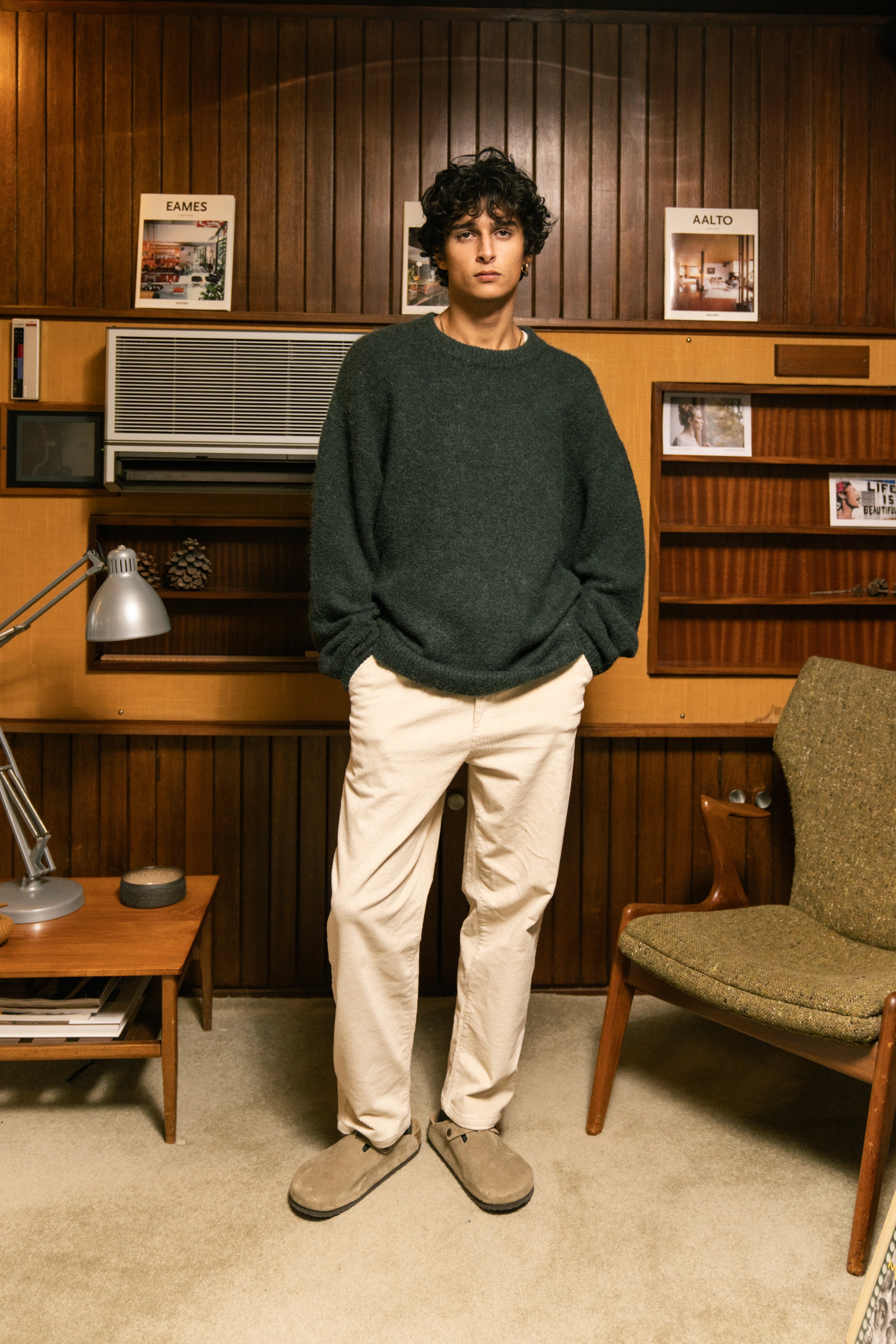 BAXTER MOHAIR BLEND SWEATER