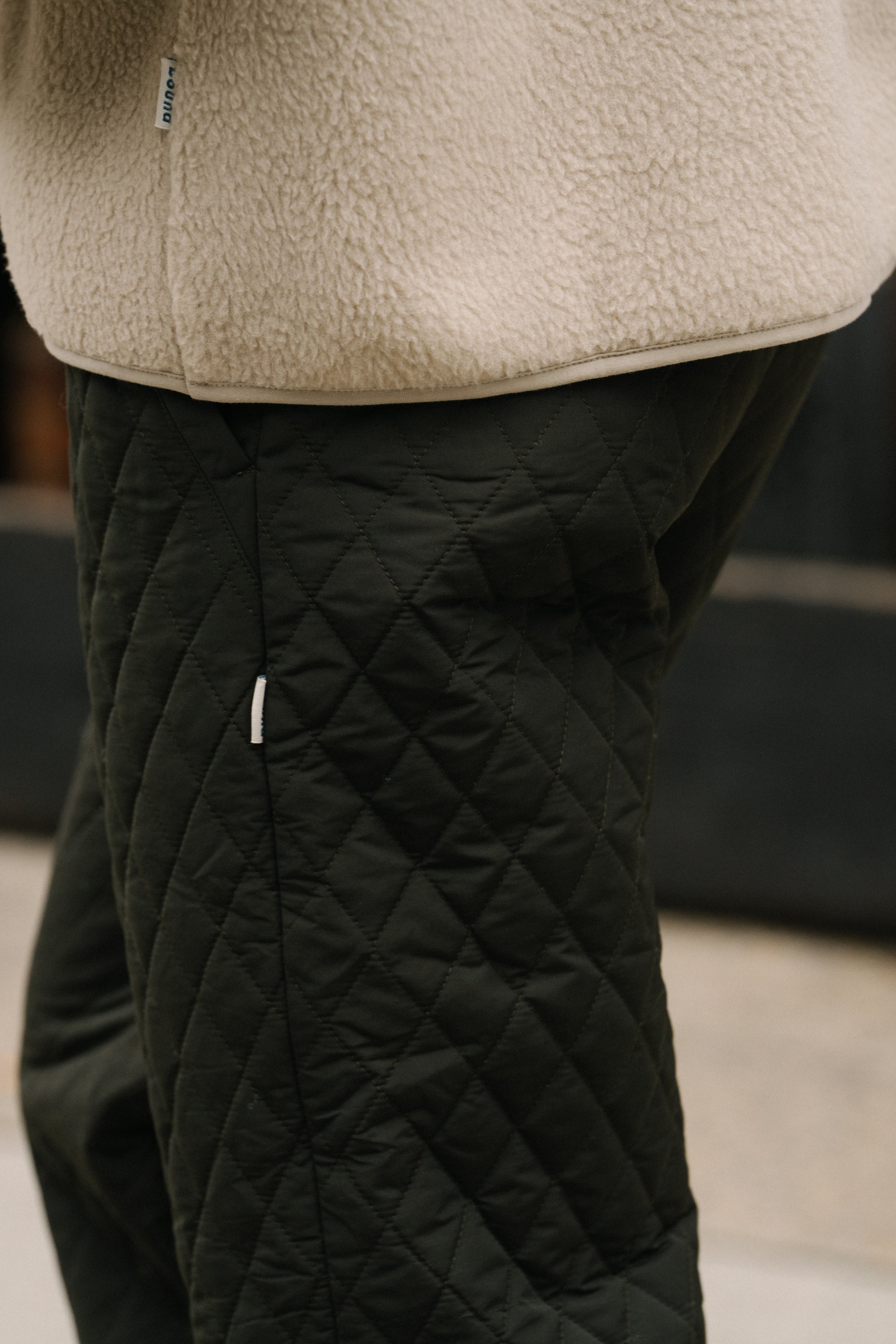 QUILTED TROUSER