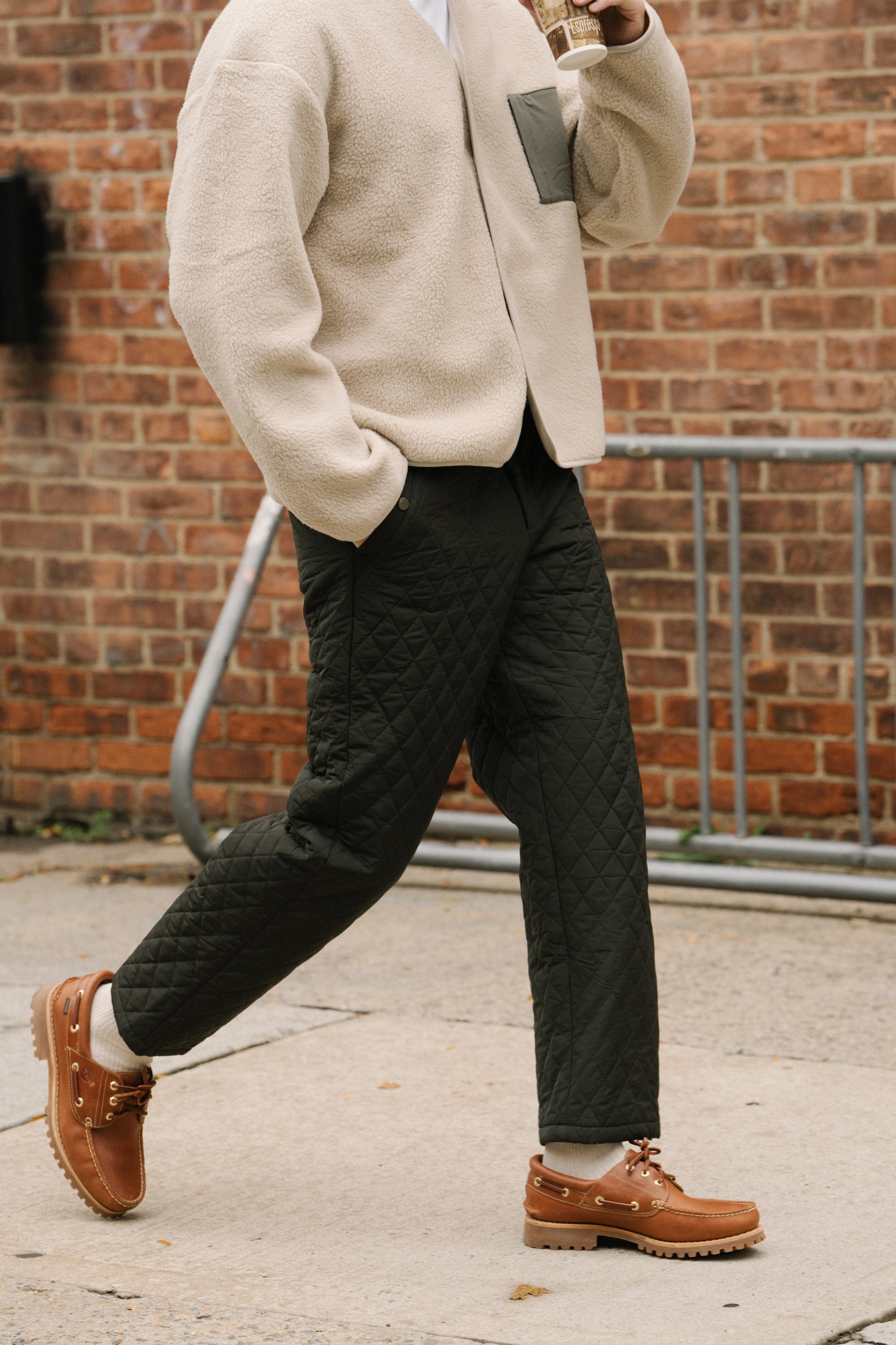 QUILTED TROUSER