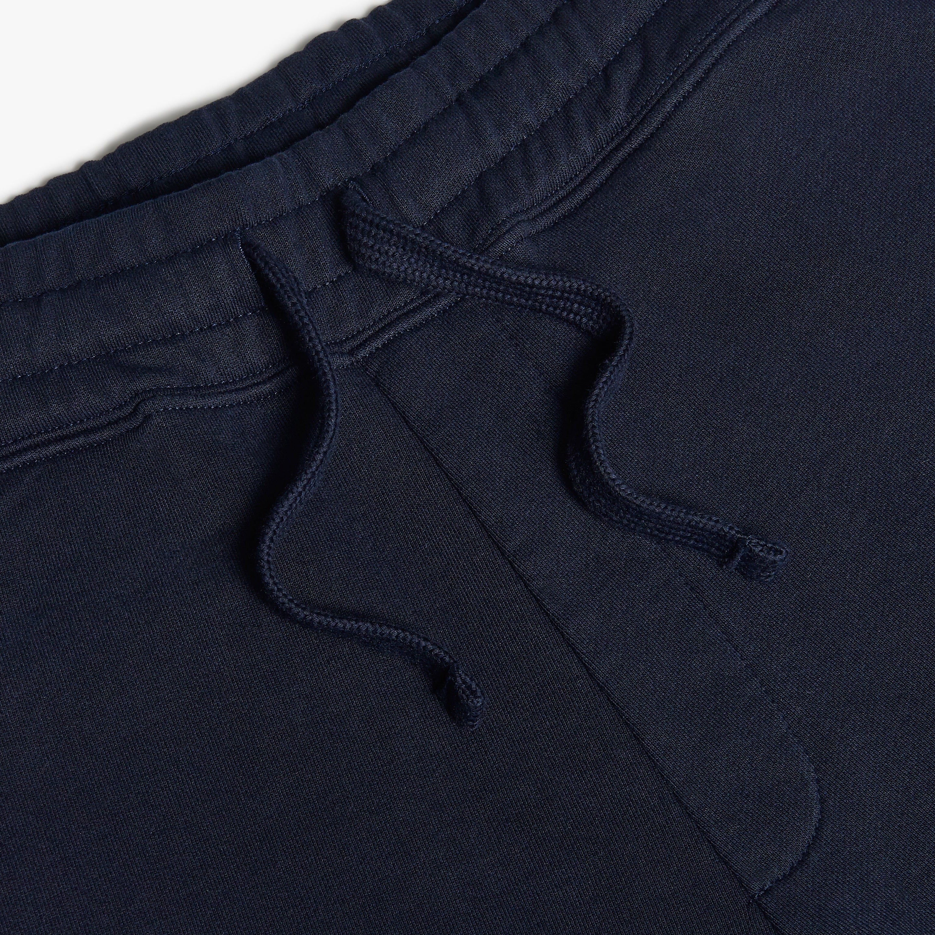 Organic Cotton Fleece Shorts Navy