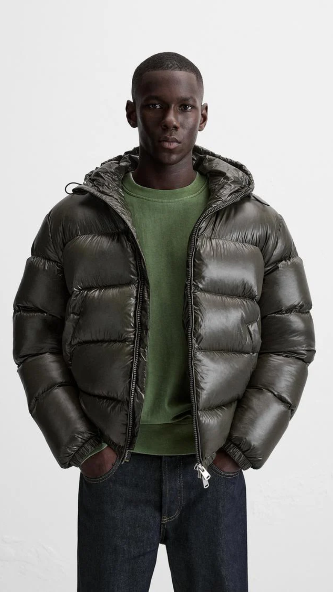 Down Puffer Jacket 100% Feather