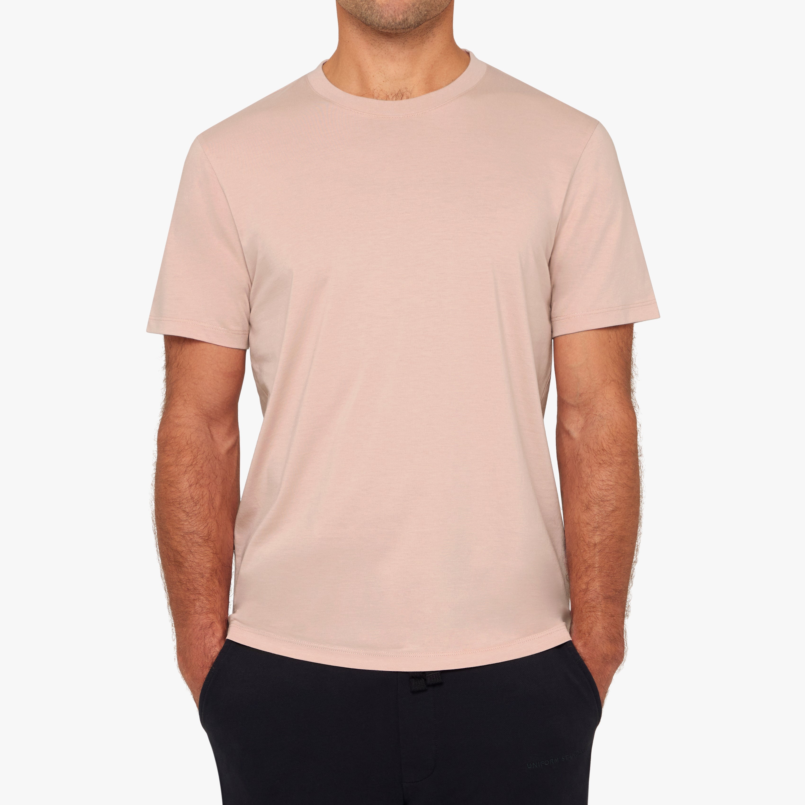 Supima Cotton T-Shirt Steel Mens